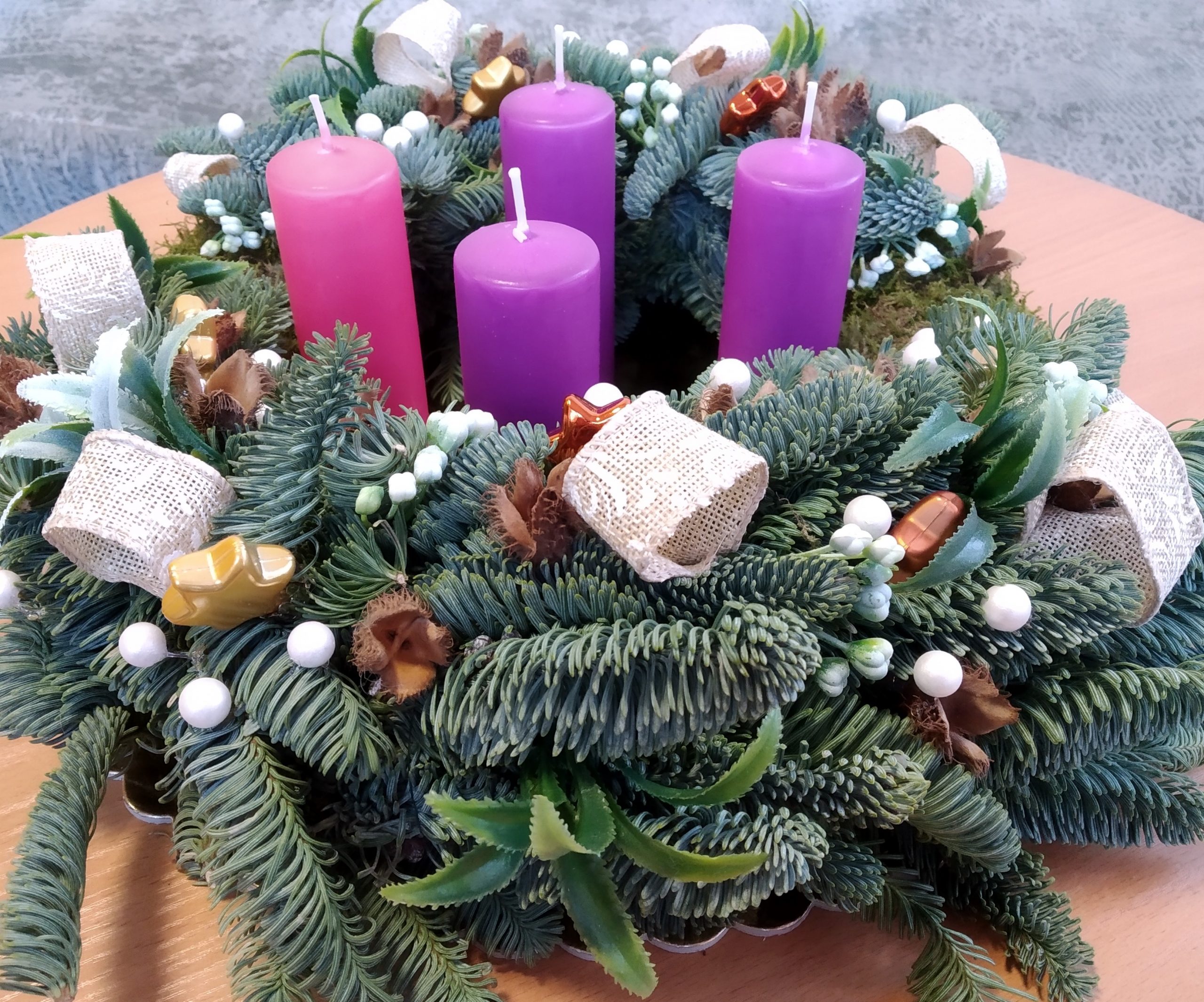 Advento rytas „…kad ir tavo širdy viltis liepsnotų“